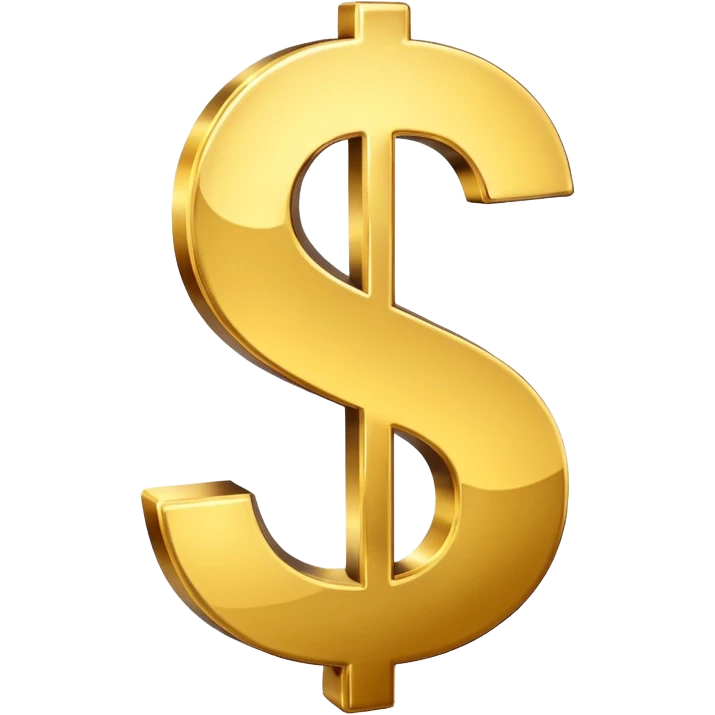 Dollar sign emoji