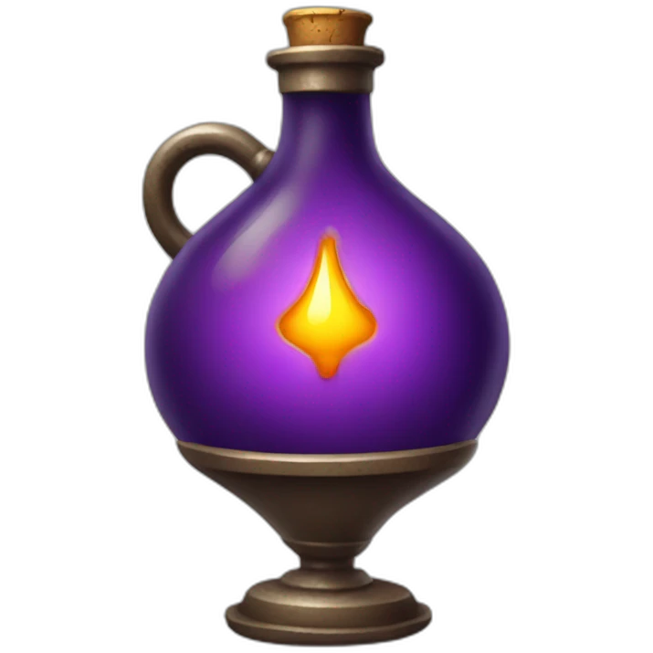 medieval potion filled with charisma color emoji