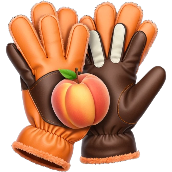 🧤🍑 emoji