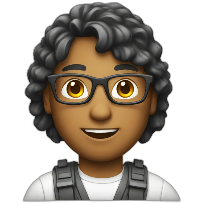Tech-nerd emoji