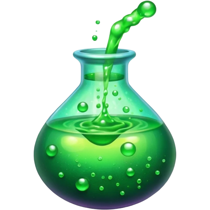 glitter toxic potion
 emoji