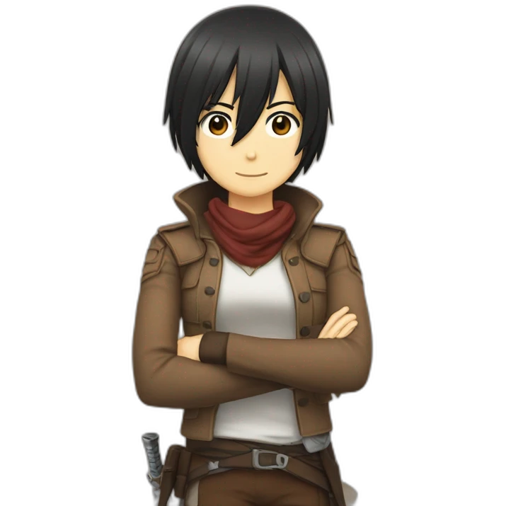 mikasa arckerman emoji