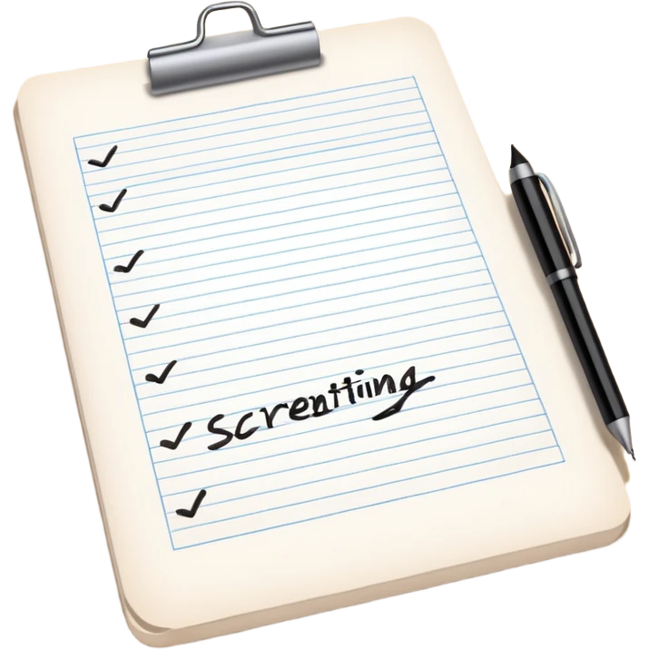 screenwriitng emoji