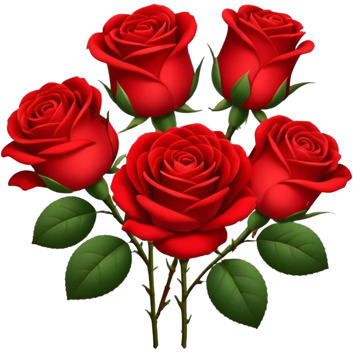 Roses emoji