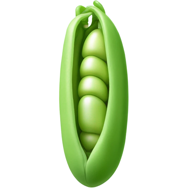 opened Lima Bean emoji