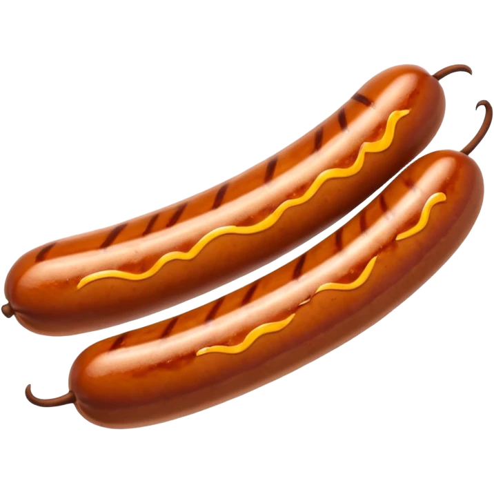 a sausage emoji
