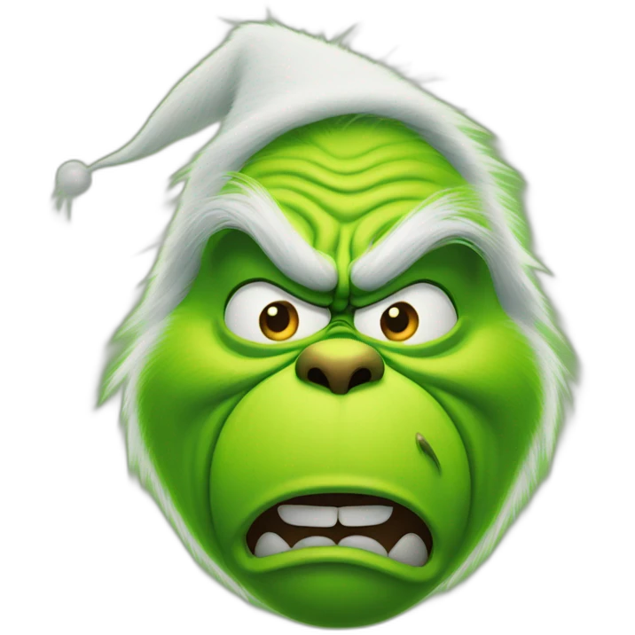 grinch rage emoji
