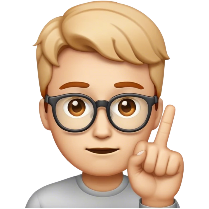 i want the nerd face emoji with finger, but it's ferris rust logo emoji