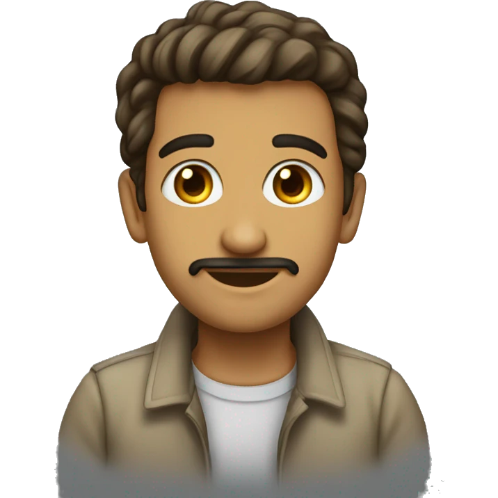 پسر نوجون با لباس معلمی زیبا emoji