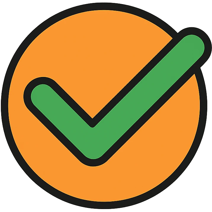 checkmark emoji