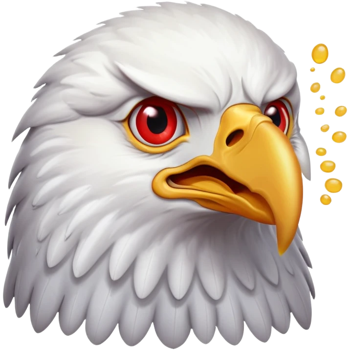 Pollen Allergies Eagle emoji
