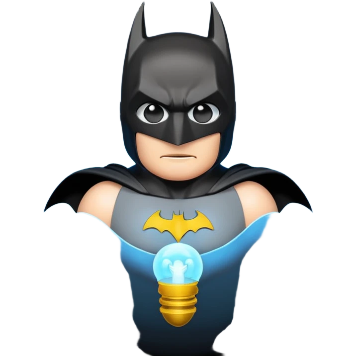 Batman micro penis signal emoji