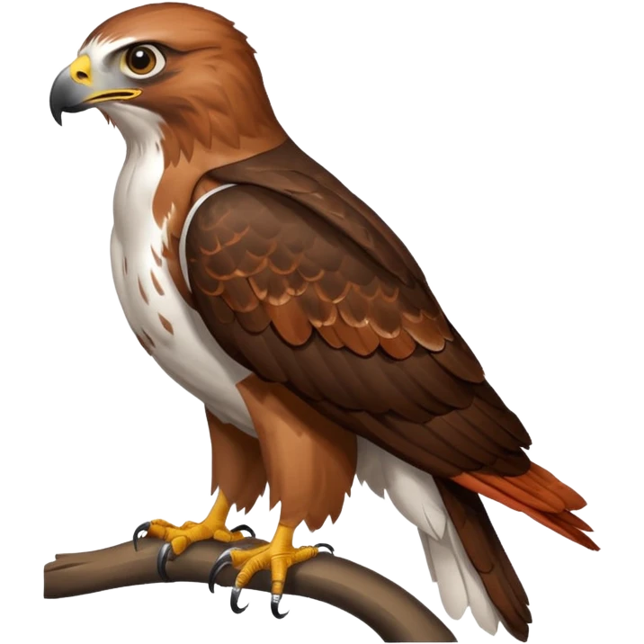 Red tailed Hawk emoji
