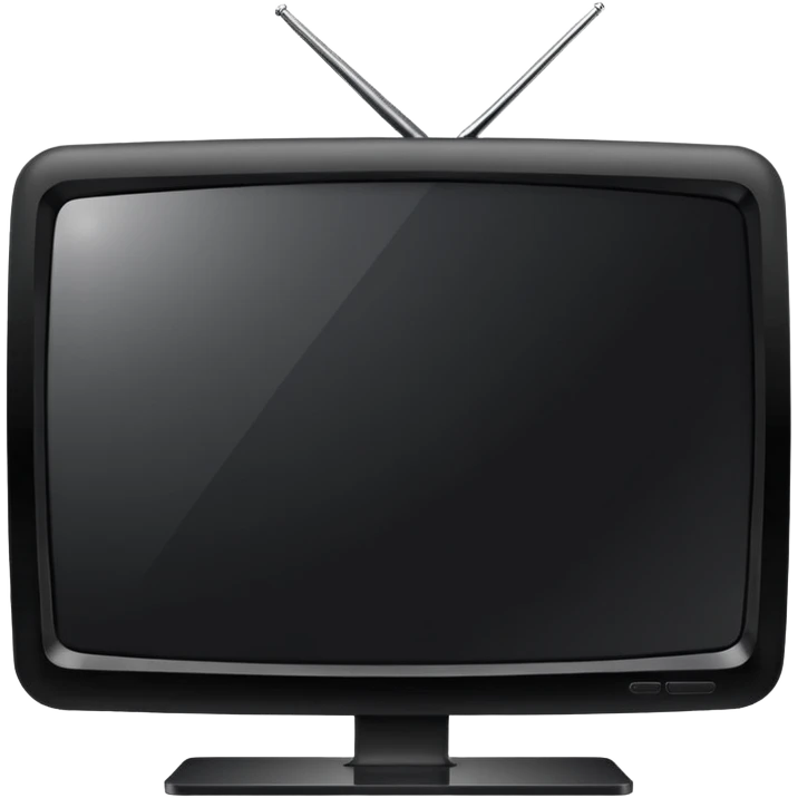 Flat tv emoji