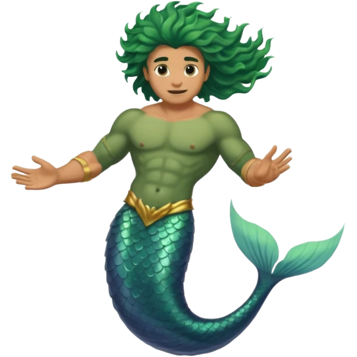 Merman emoji