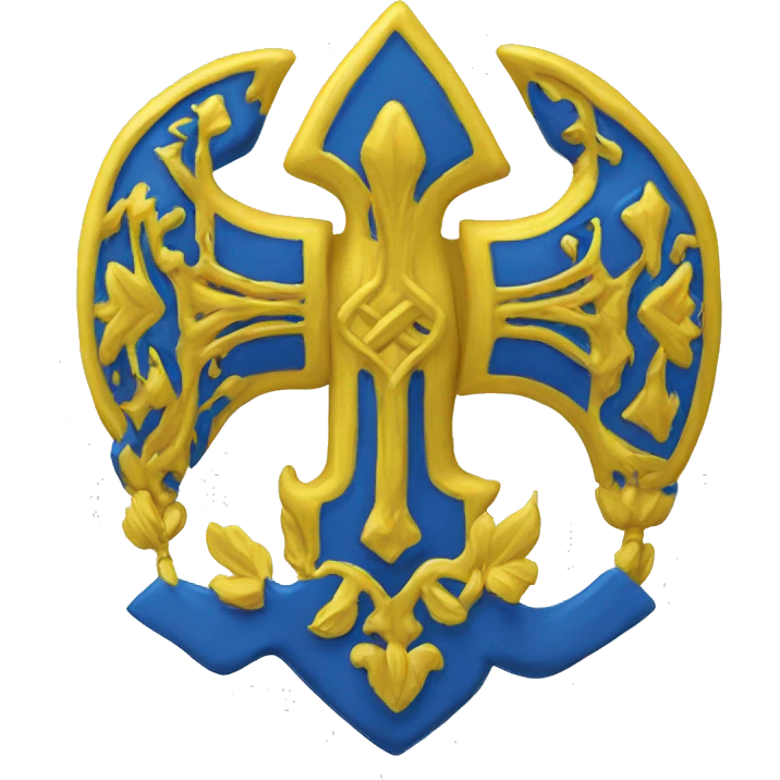 the Ukrainian Tryzub emoji