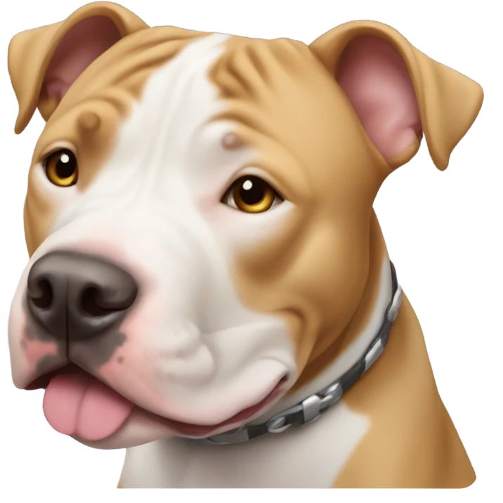 Pit bull dog emoji