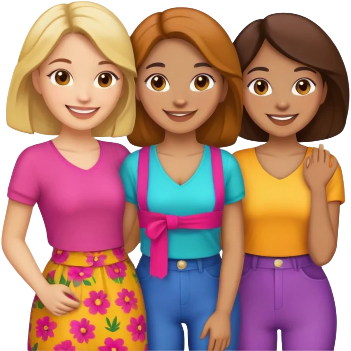 Amigas emoji