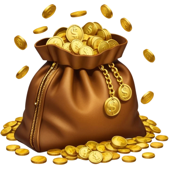 мешок с деньгами emoji
