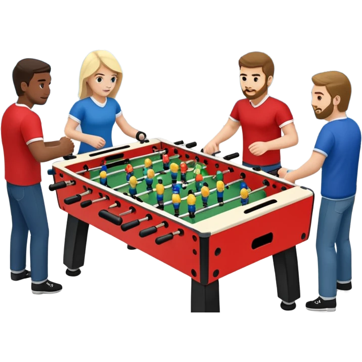 Office Foosball Area emoji