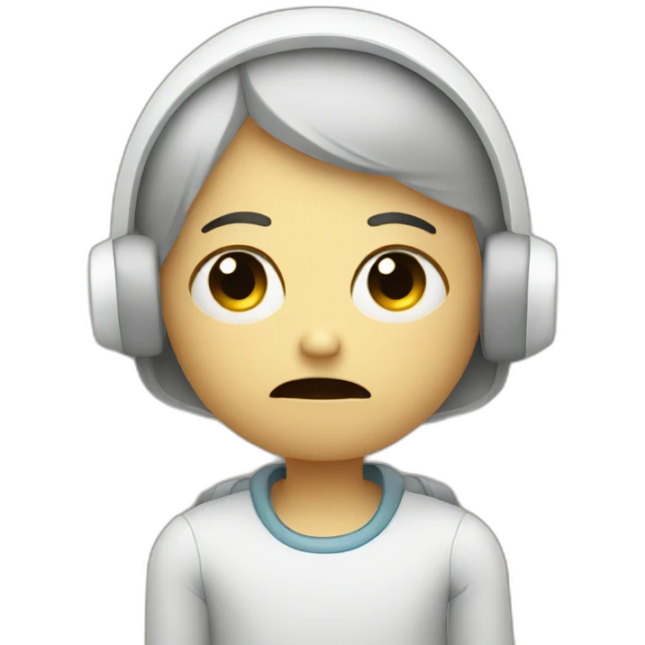 sad chatbot emoji