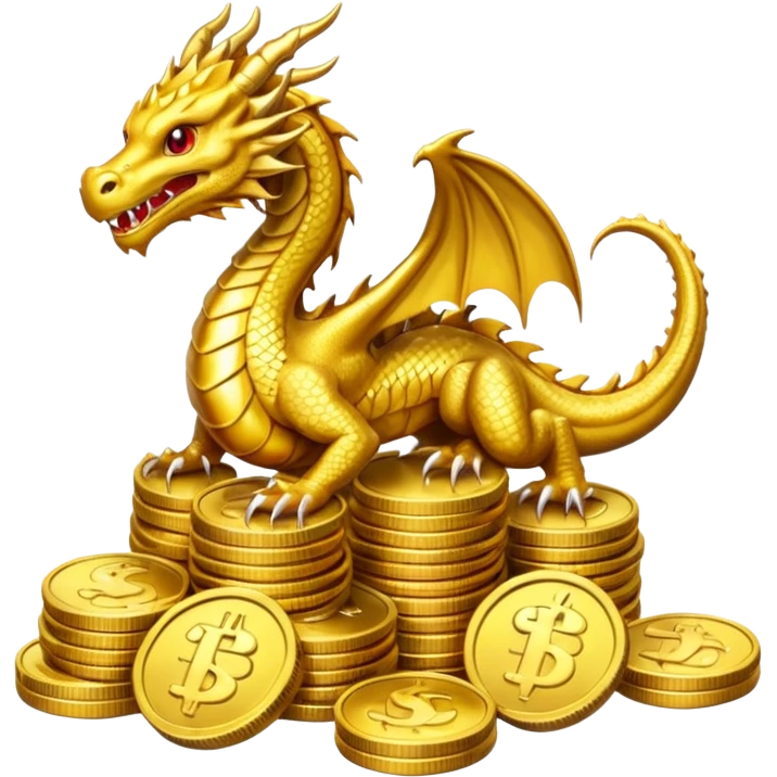 strack coins dragon emoji
