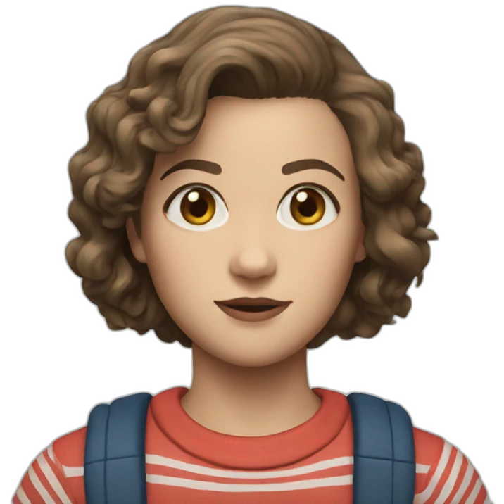Stranger things nancy emoji