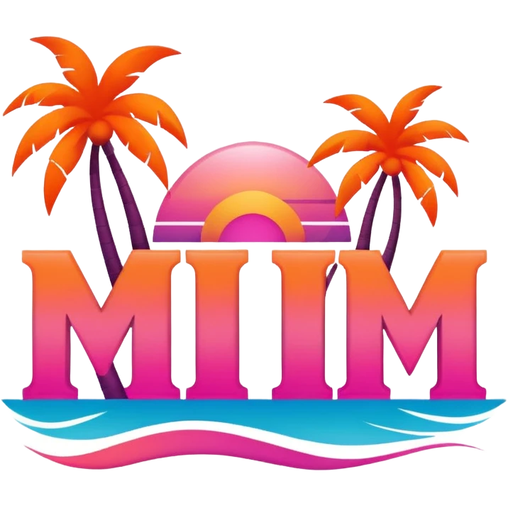 miami logo with letters MIA emoji