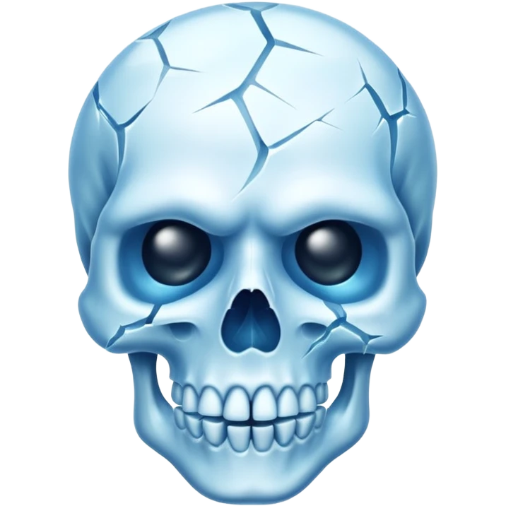 🥶+☠️ emoji