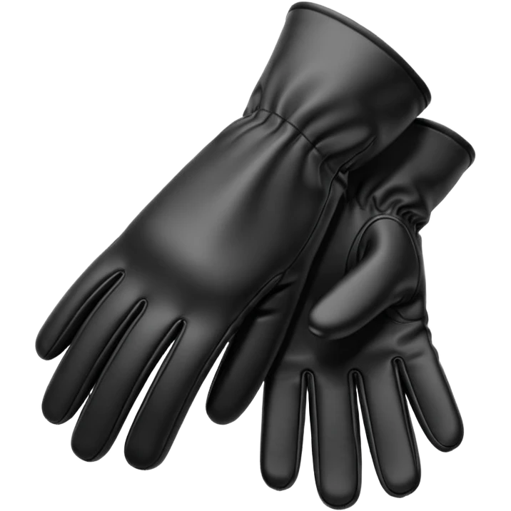 black gloves emoji