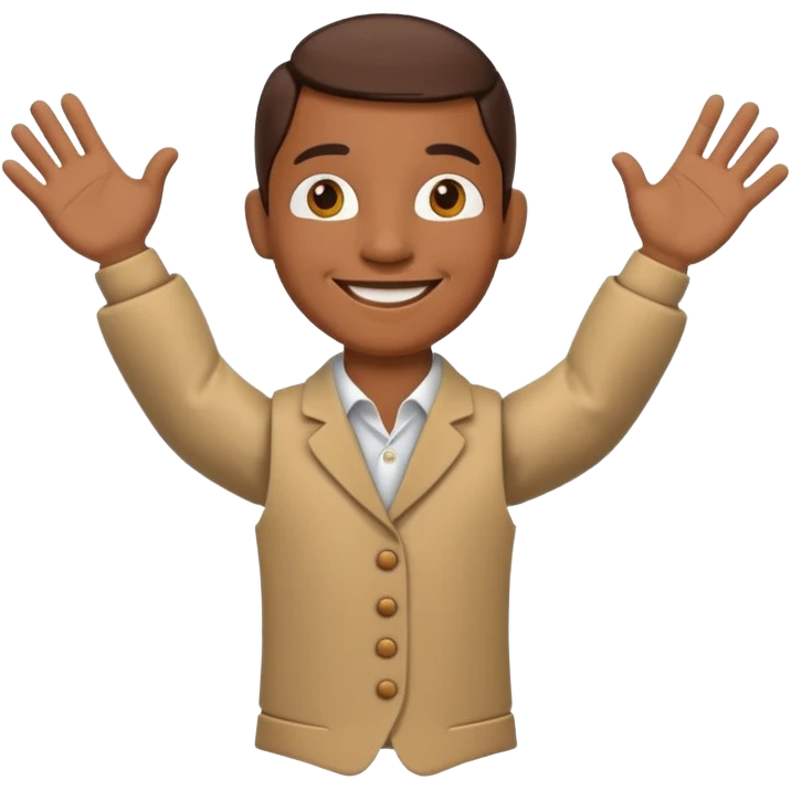 a puppet emoji
