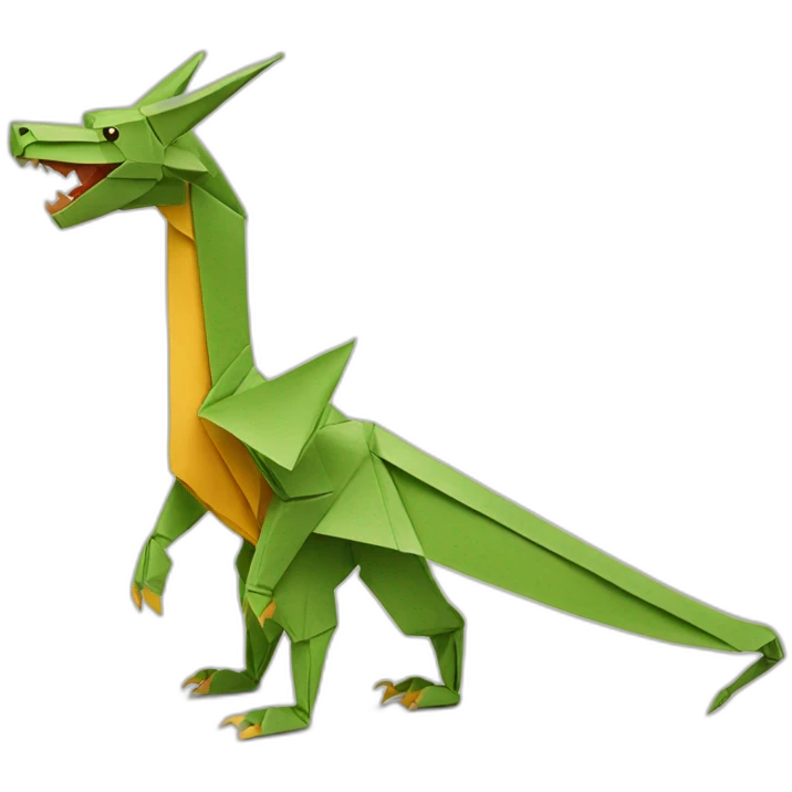 Origami dragon emoji