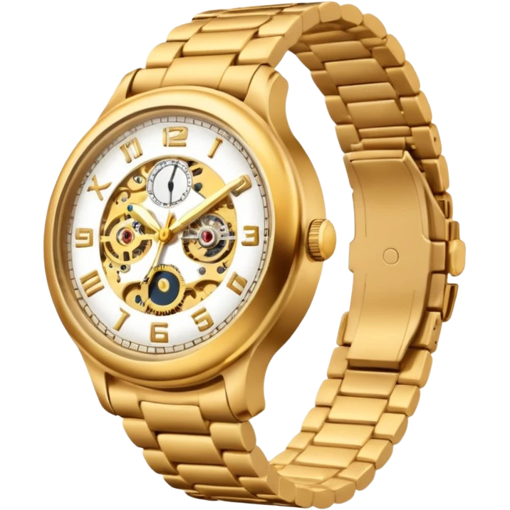 A hand with a watch emoji