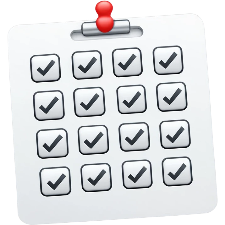 tick boxes emoji