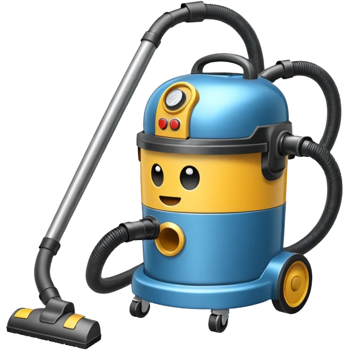Dust extraction vacuum emoji