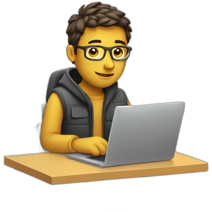 programmer with laptop emoji