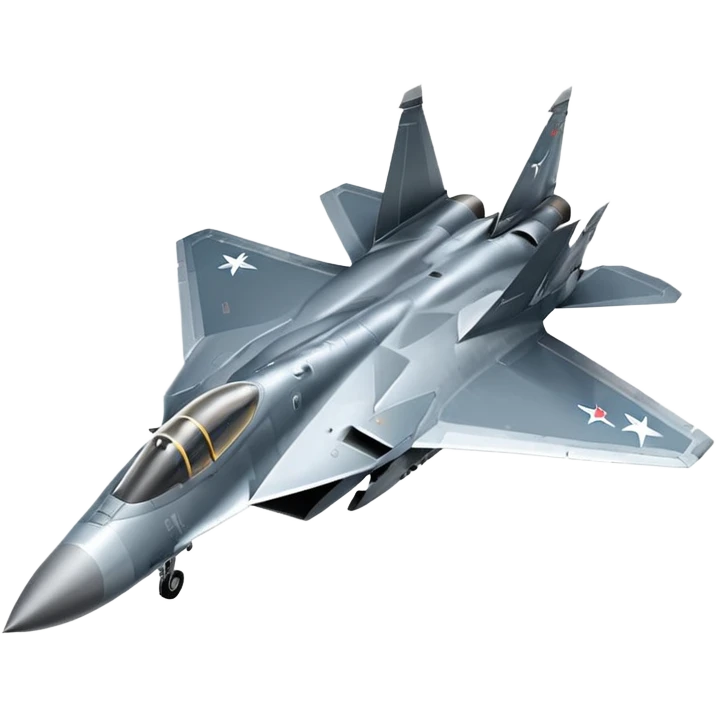 Sukhoi su-57 jet felon emoji | AI Emoji Generator