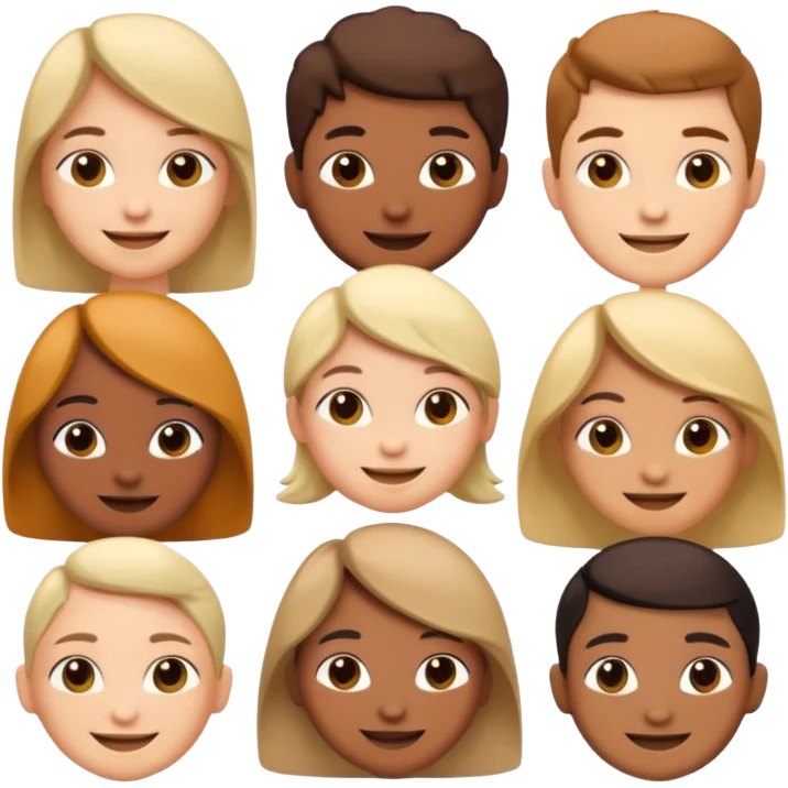 Cute math characters emoji