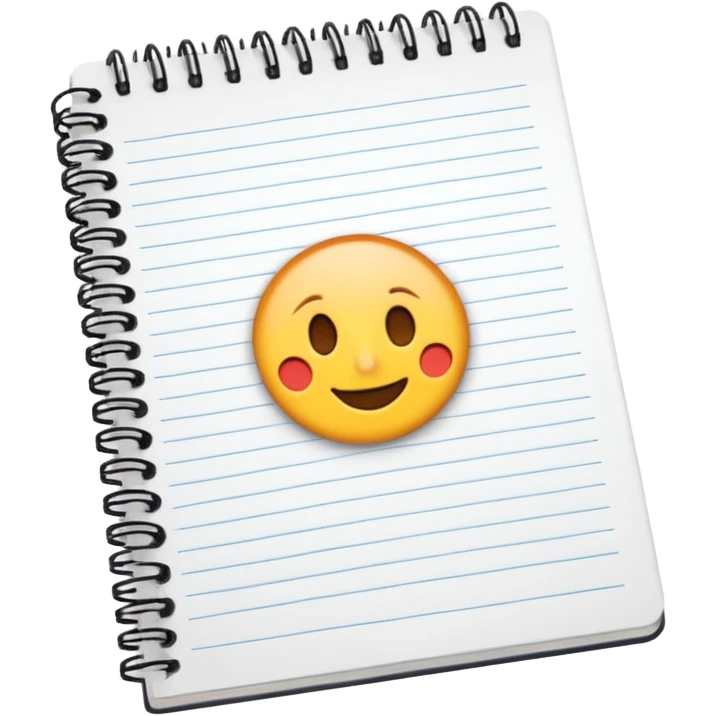 spiral notebook emoji