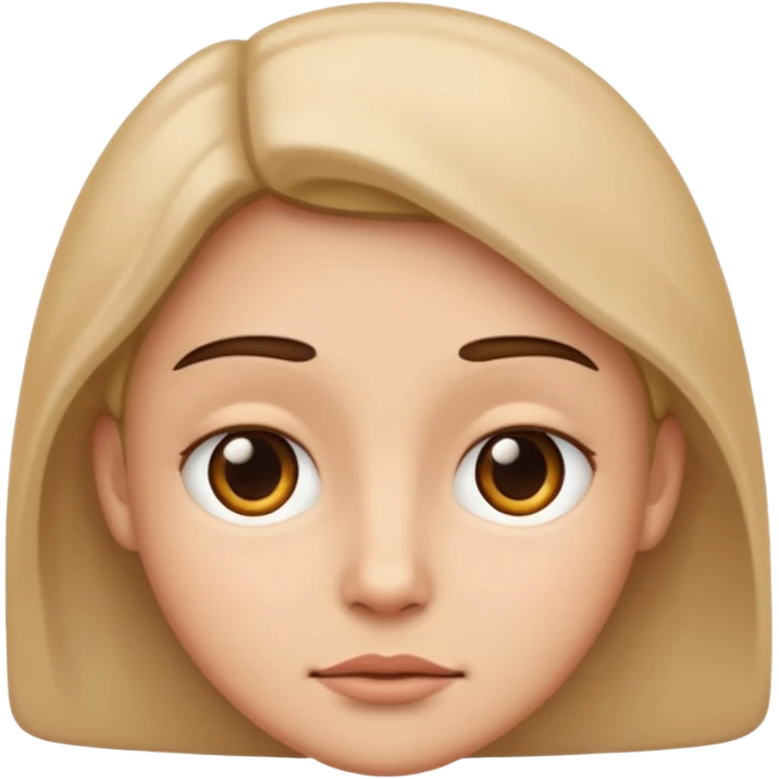 a simple face emoji