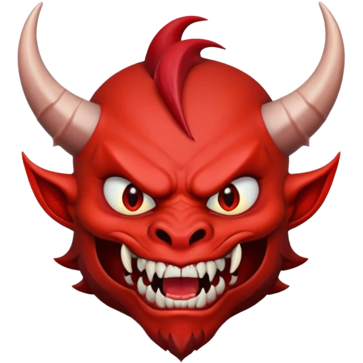 genera immagine di un diavolo emoji