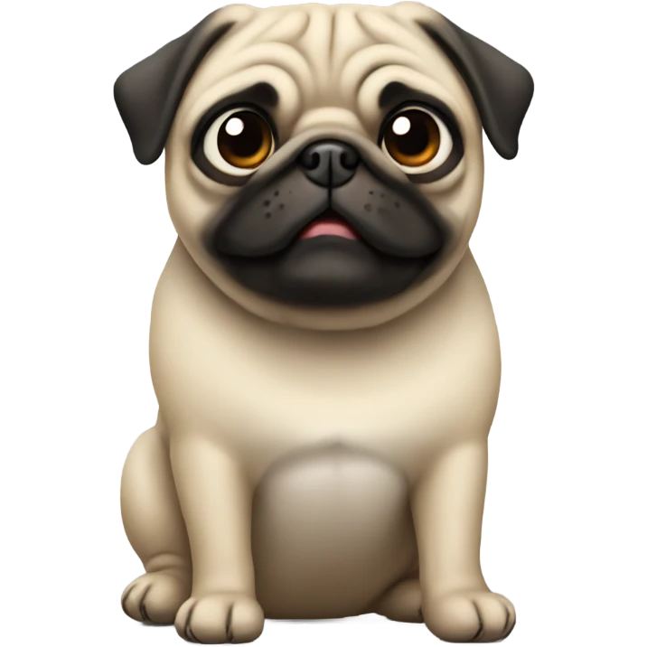 Pug emoji