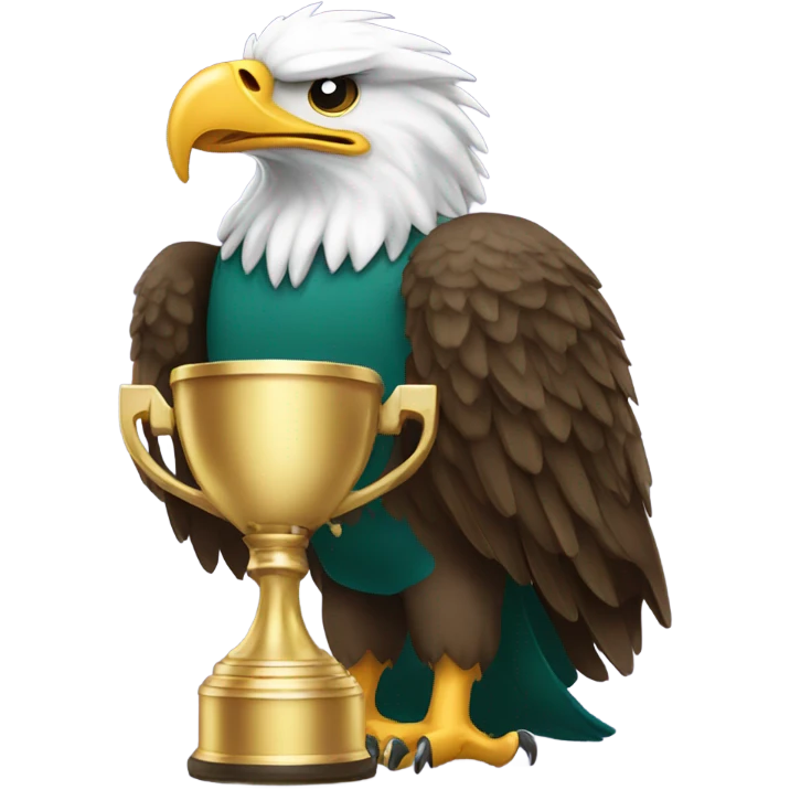 Eagles with Trophy emoji