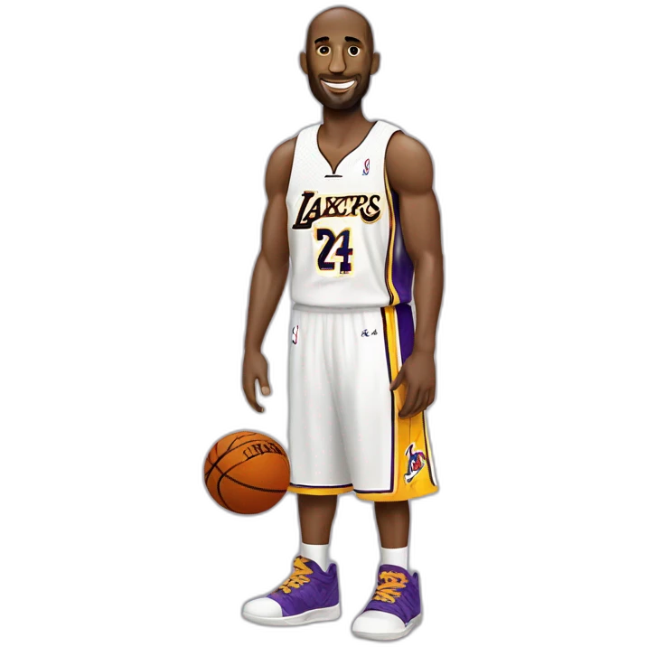Kobe bryant full body emoji