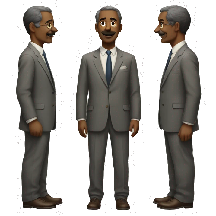 20th century man full length  emoji