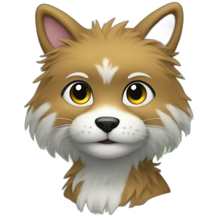 Furry vert emoji