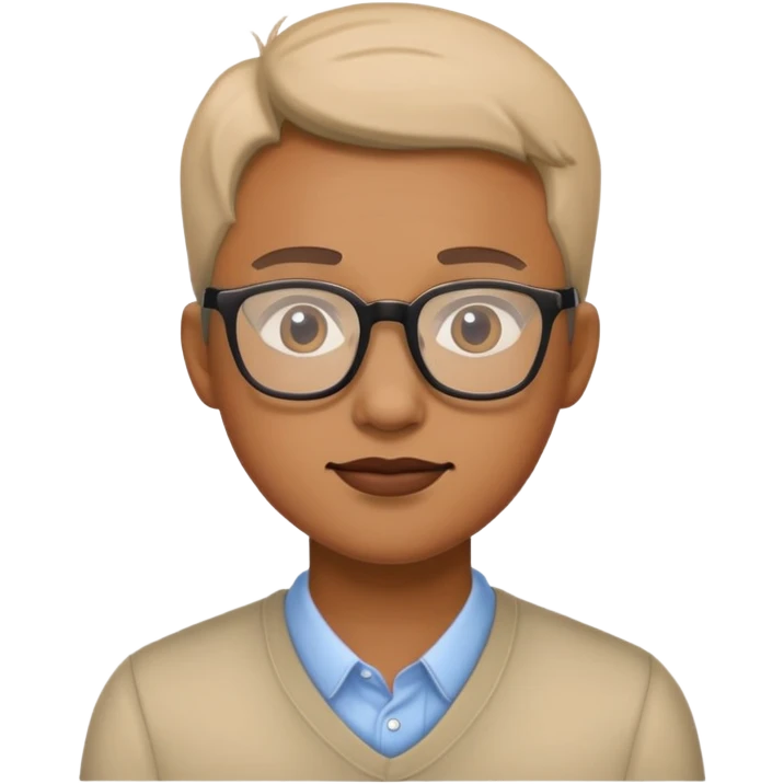 Cara con gafas  emoji