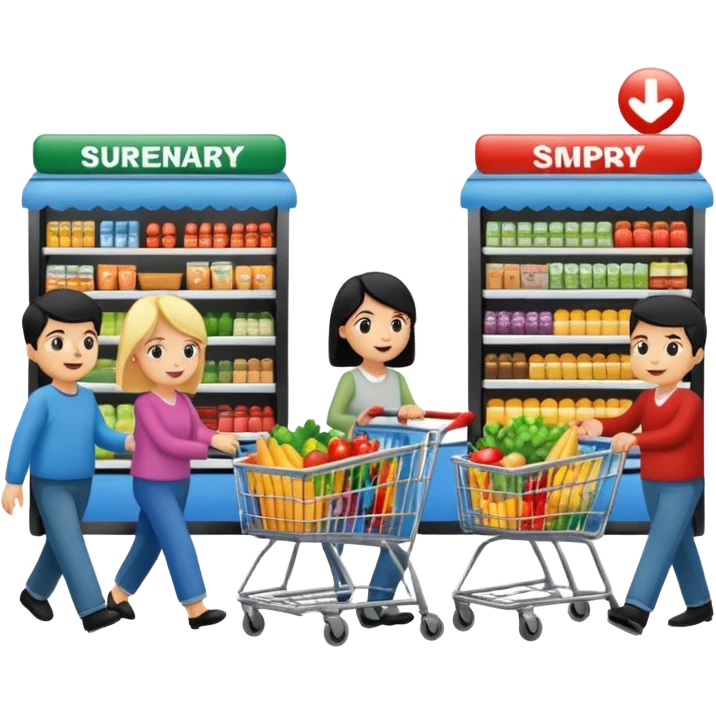 SUPER MARKET🛒 emoji