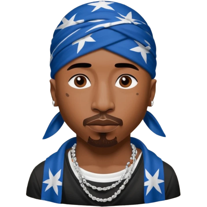 2Pac  emoji