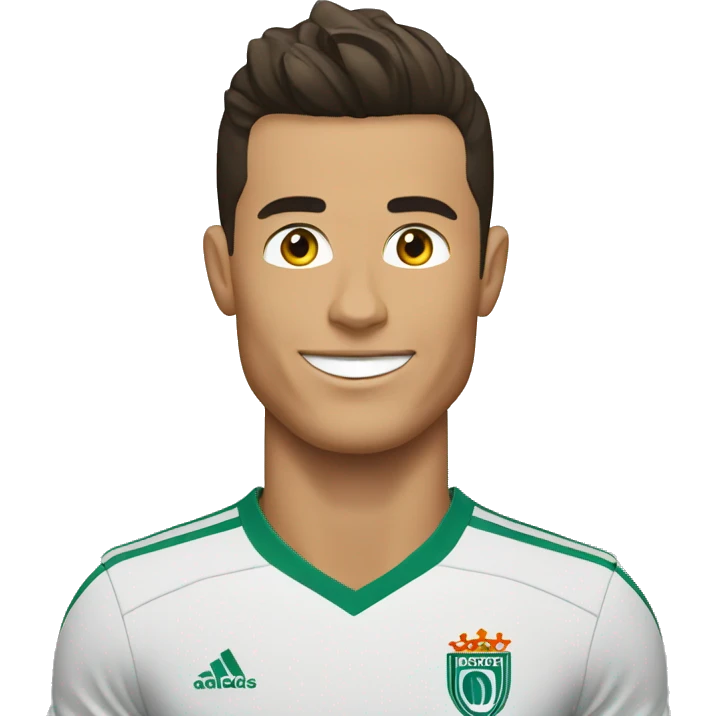 Cristiano Ronaldo señalando emoji
